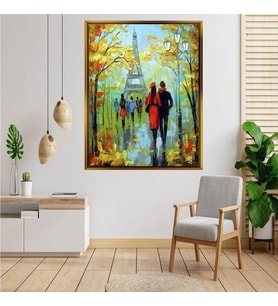 Altın  Çerçeveli tablo n424