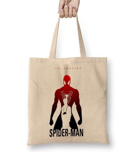 Kp Spider Man Bez Çanta Uzun Saplı