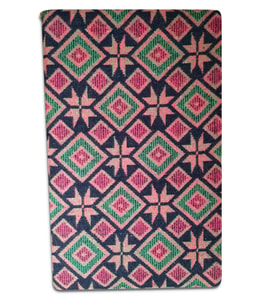 Algelsineve Makine dokuması Baklava Desen Kilim, evde, piknikte, balkonda, bahçede (Çok Renkli-Multı)