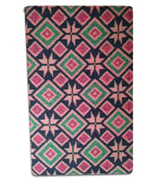 Algelsineve Makine dokuması Baklava Desen Kilim, evde, piknikte, balkonda, bahçede (Çok Renkli-Multı)