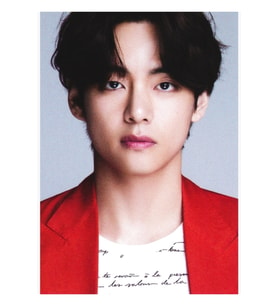 Taehyung (v) Dıcon Dergisi Tablo Ahşap Poster Dekoratif Kod1573