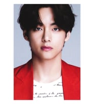 Taehyung (v) Dıcon Dergisi Tablo Ahşap Poster Dekoratif Kod1573