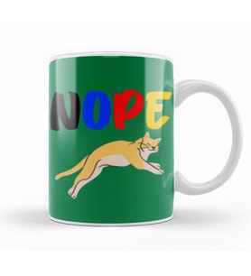 Funny Cat Lover Gifts For   Men Kids Kupa Bardak Porselen