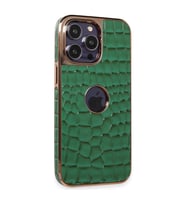 Apple İphone 14 Pro Kılıf Snake Kapak - Koyu Yeşil