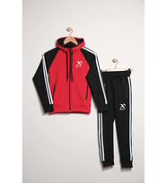 Unisex Dalgıç Kumaş Spor  Çocuk Eşofman Takımı ESF.2525 (Çok Renkli)