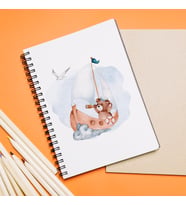 Hoş Geldin Bebek Tasarımlı Defter