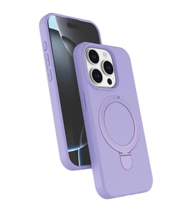Apple İphone 14 Pro Max Regal Magsafe Standlı Kapak - Lila
