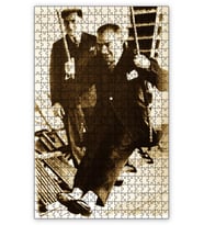Cakapuzzle Ulusal Egemenlik ve Çoçuk Bayramı Atatürk Puzzle Yapboz MDF (Ahşap) (120 Parça)