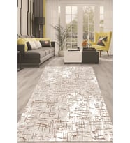 Dijital Kaymaz Taban Yıkanabilir Modern Renkli Salon Halısı Mutfak Halısı Yolluk ND-HT-406 (Çok Renkli)