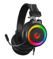 Rampage SN-R10 AlQUIST RGB Kafa Üstü Oyuncu Kulaklığı 3.5mm+USB PC/XBOX/MOBİL (Siyah)