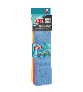STEPY MİKROFİBER TEMİZLİK BEZİ 36X26CM 4 LÜ