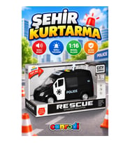10590 1:16 Sesli ve Işıklı Şehir Kurtarma Araçları