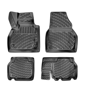 Rizline 3D Oto Paspas Siyah Renk Renault Kangoo 2007 - 2014 ile uyumlu