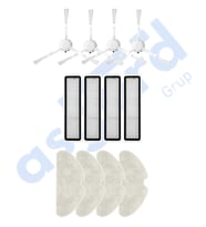 Dreame D10S, D10S PRO, D9 MAX GEN2 Uyumlu 4 Yan Fırça 4 Filtre 4 Mop PKT-iasgf0000180