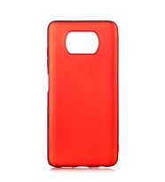 Lexroo Xiaomi Poco X3 Kılıf Premier Silikon Kılıf - Kırmızı