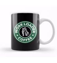 Alien Work Loader Coffee Kupa Bardak Porselen