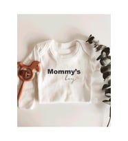 Mommy's Boy Uzun Kol Çıtçıtlı Organik Bebek Body