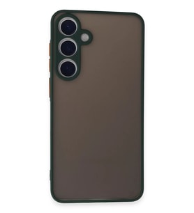 Newface Samsung Galaxy S24 Kılıf Montreal Silikon Kapak - Yeşil