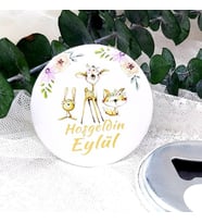 15 Adet Ceylan Ailesi Kız Bebek Açacak Magnet Hediyelik-