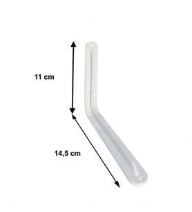 Raf Altı 5x6 mm Beyaz