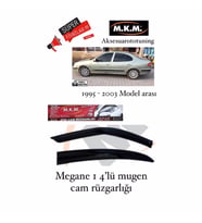 Megane 1 1995-2003 Model Arası 4'Lü Mugen Cam Rüzgarlıgı