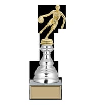 ODAK KUPA - Figürlü Kupalar - Basketbol Kadın Figürlü Kupalar FG-024 B - 29 cm