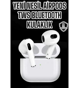 3.Nesil TWS Bluetooth Kulaklık Mikrofonlu ANC Özelliği Dokunmatik Kontrol