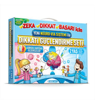 Dikkati Güçlendirme Seti - Anasınıfı –2 Yaş Neuro-Via