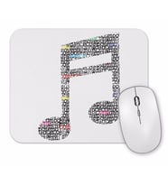 Muzik Nota Mouse Pad