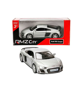 Rmz City 1:32 Avrupa Serisi Die Cast Çek Bırak Model Araba - Gri Audi R8 Coupe