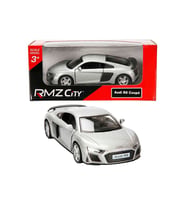 Rmz City 1:32 Avrupa Serisi Die Cast Çek Bırak Model Araba - Gri Audi R8 Coupe