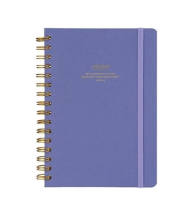 VICTORIA'S JOURNALS 1605 CANVAS SERT KAPAK A5 100gr.160 SYF. NOKTALI DEFTER MAVİ