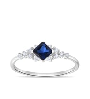 0.25 Karat Safir Pırlanta Yüzük