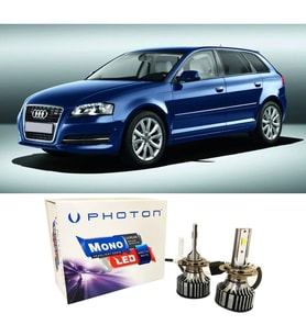 Audi A3 8P Led Xenon Kısa Far Ampulü H7 Mono Yeni Seri Beyaz 2008 - 2012