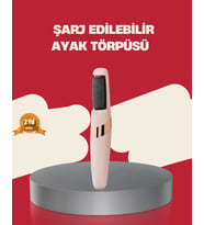 360° Etkili Elektrikli Ayak Bakım Aleti Nasır - Lisinya