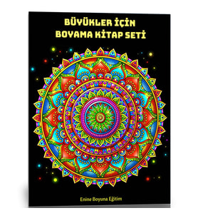 Büyükler İçin BOYAMA Kitap Seti