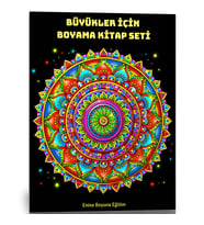 Büyükler İçin BOYAMA Kitap Seti