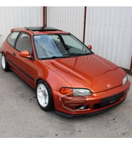 Honda Civic EG 1991-1995 Uyumlu Üniversal Laguna Lip Esnek Ön Lip 2 Parça Tampon Altı Karlık Ön Ek
