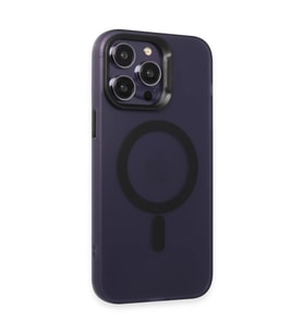 Joko  İphone 14 Pro Max Kılıf Mateks Magsafe Kapak - Derin Mor