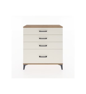 Arges Şifonyer 4 Çekmeceli 88x30x96 Çam-Aytaşı