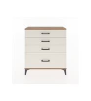 Arges Şifonyer 4 Çekmeceli 88x30x96 Çam-Aytaşı