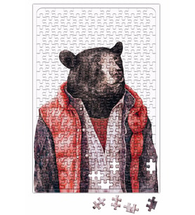 Retgo Klasik Ayı Puzzle 240 Parça Yapboz