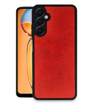 Newface Samsung Galaxy A05S Kılıf Aras Deri Kapak - Kırmızı