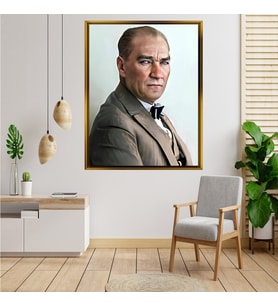 ÇERÇEVELİ ATATÜRK TABLO S514