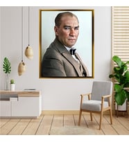 ÇERÇEVELİ ATATÜRK TABLO S514