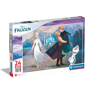 Clementoni 24242 Supercolor Disney Karlar Ülkesi Yapboz 24 Maksi Parça - 24242