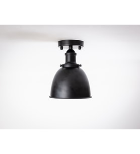 RİOLİGHT RETRO TEKLİ METAL PLOFONYER AVİZE (Siyah)