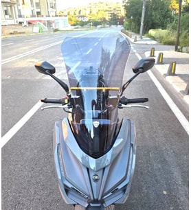 MOTOCAM Sym Cruisym 150 GT Ön Cam 2023-2026 Model 58cm Füme Renkli 4mm