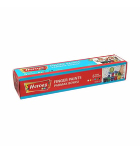 Ern-710 Heroes Color 6Lı Parmak Boya- Eren Oyuncak