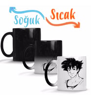 Goku Super Dragon Ball Sihirli Kupa Bardak Porselen